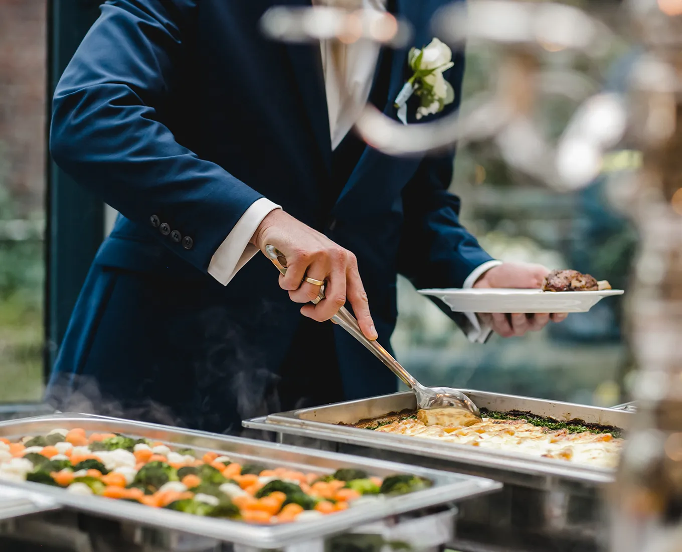 wedding catering services near springfield il