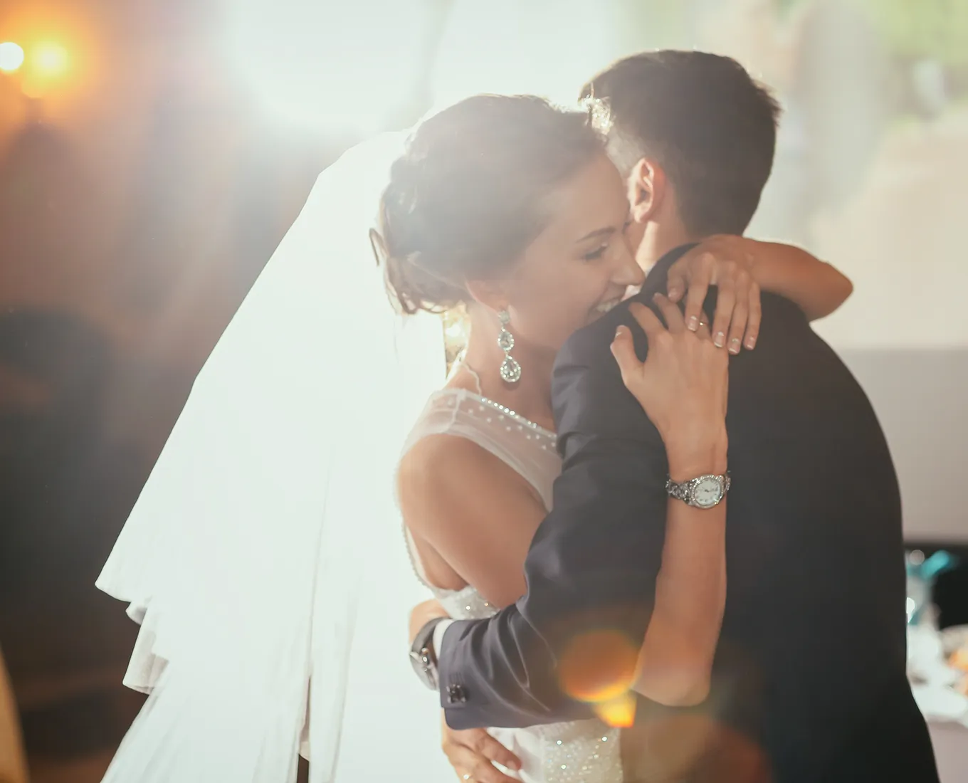 a happy couple enjoying their wedding day at wedding venue in Springfield IL